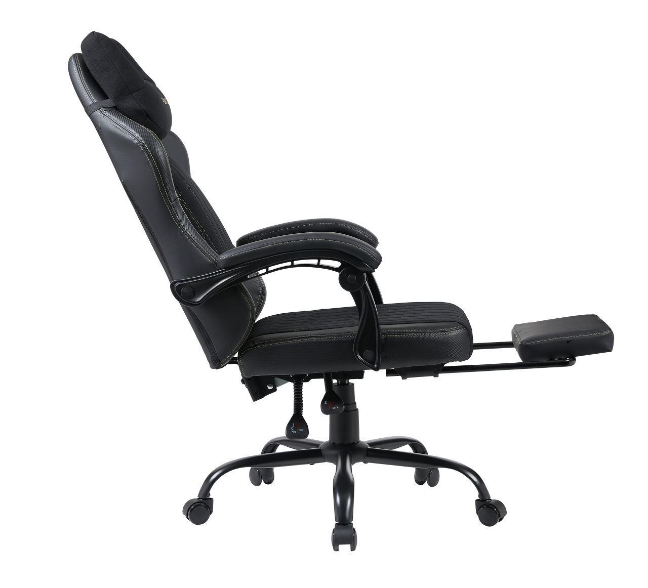 FB40-FX fotel obrotowy gamingowy czarny_3