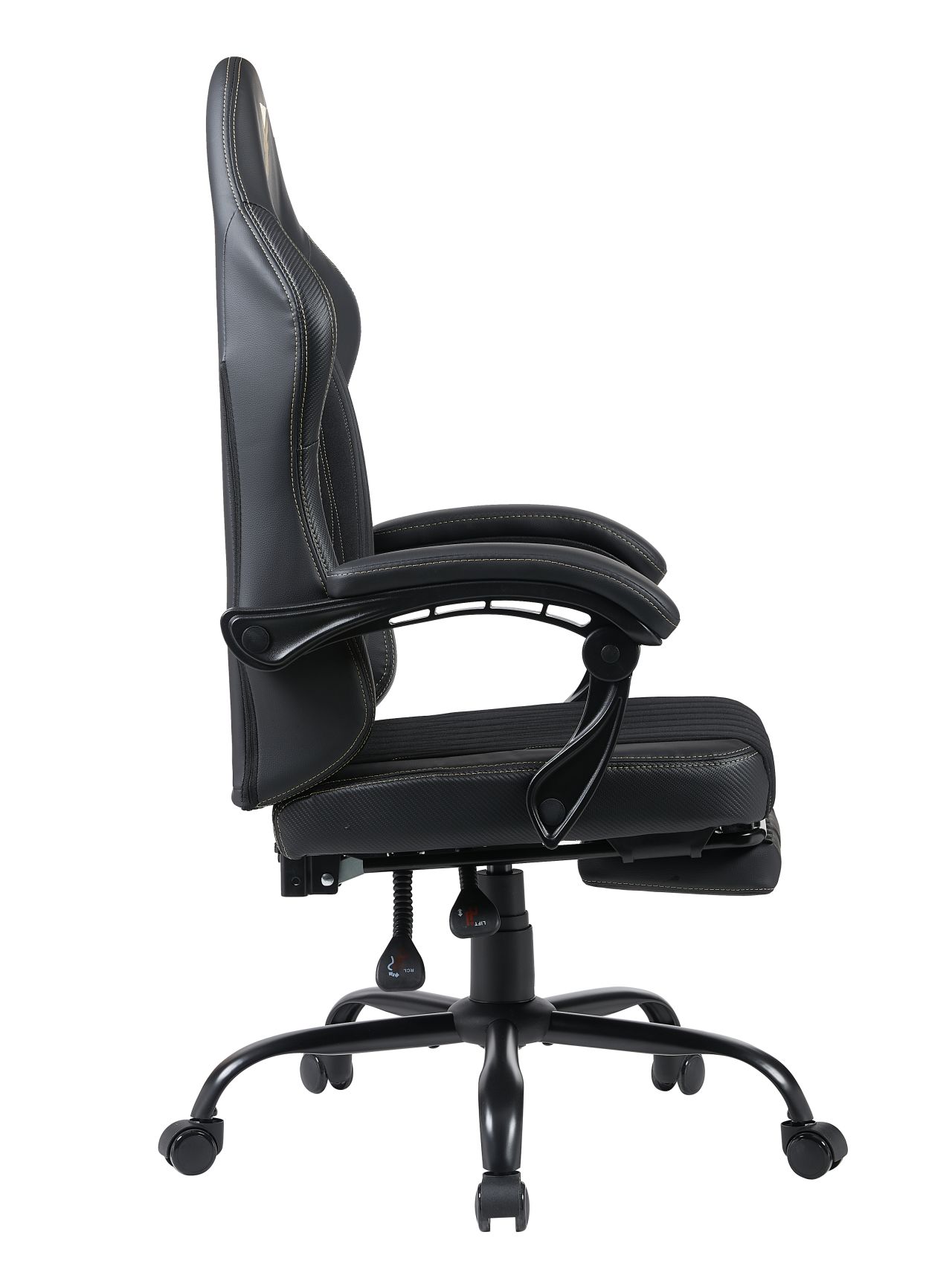 FB40-FX fotel obrotowy gamingowy czarny_4