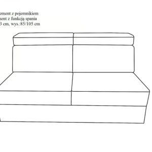 Ulises element modułowy 2BK, 2F